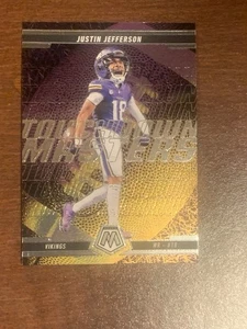2025 Panini Mosaic Touchdown Masters Mosaic Justin Jefferson #4 Insert Vikings - Bild 1 von 2