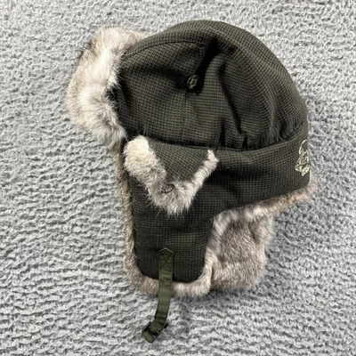 Sombrero Trampero Bombardero Loco Adulto Pequeño Cálido Piel de Conejo Orejera Cálido Luchador Piloto Foto 1 de 4