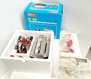 MOTOR DE VAPOR ESCASO Wilesco D 48 Modelo de barco doble máquina de vapor Caja original -AF - Imagen 1 de 16