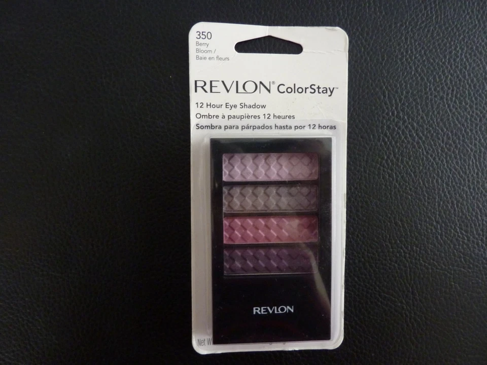 Revlon ColorStay 12 Hour Eye Shadow Quad -BERRY BLOOM #350 - Sealed-READ DESCRIP - Image 1 of 1