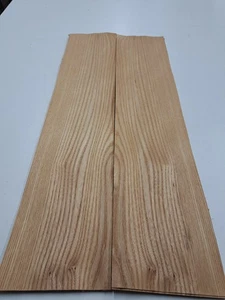 Elm Wood Veneer - 23 NATURAL WOOD SHEETS - 720mm x 160mm - Picture 1 of 5
