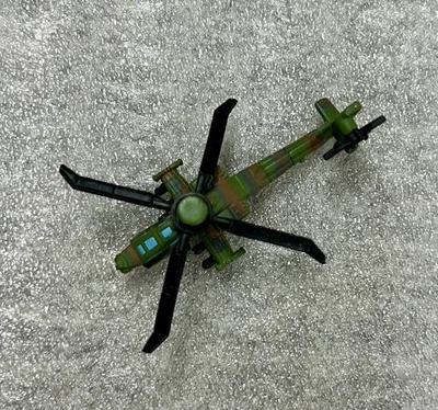 Micro Machines Military AH-64D Apache Longbow Helicopter Galoob LGTI 1998 Nice! - Image 1 of 4