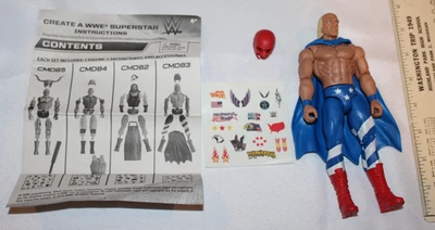 绿巨人霍根创作 WWE 超级巨星可动人偶 WWF 绿巨人 100% 完整 — 第 1/4 张图片