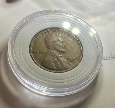 1950-D Lincoln Wheat Cent BIE Error - Image 1 of 4