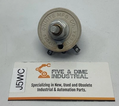 Ohmite 0156 500 Ом реостат модель H, 25 Вт - Изображение 1 из 4