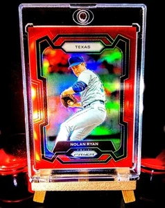 Nolan Ryan 2024 Panini Prizm #50 Rangers Red Prizm 82/299 (NM-M)(HOF) ✨✨✨✨✨✨✨✨✨✨✨ - Imagen 1 de 3