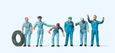 PREISER Standard Figurensatz 1:87 Mechaniker H0 14130 - Bild 1 von 2