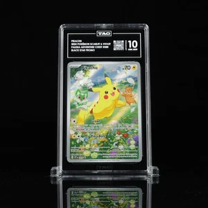 TAG 10 Pikachu 088 Sv: Scarlet & Violet Promo Cards Holo - Picture 1 of 2