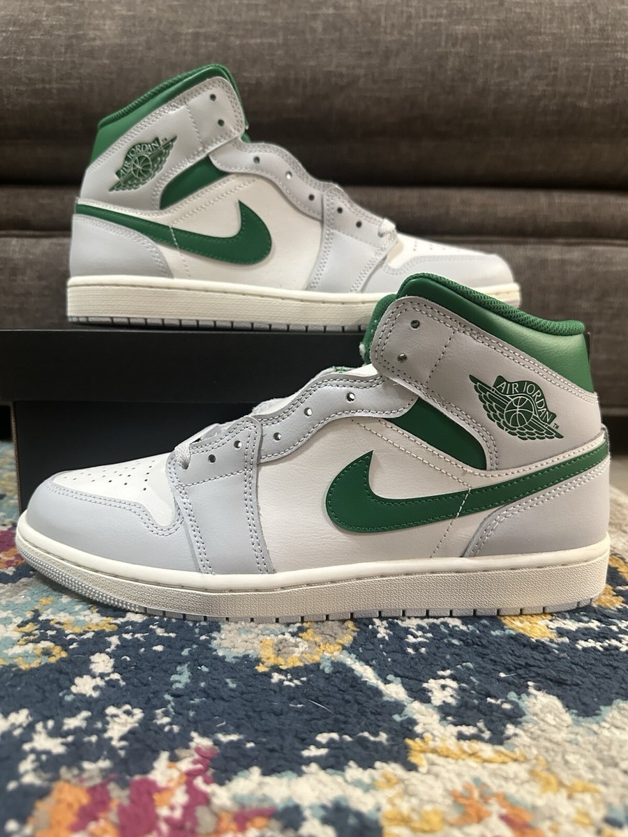 Nike Air Jordan 1 Mid ホワイト/グリーン Air Jordan 1 Mid SE Men's Shoes. Nike JP