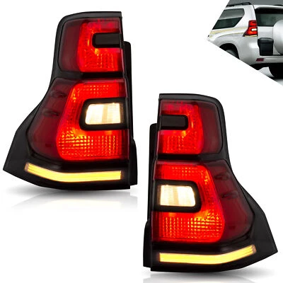 Par de luces traseras LED VLAND para Toyota Land Cruiser Prado 2010-17 con secuencial Foto 1 de 4