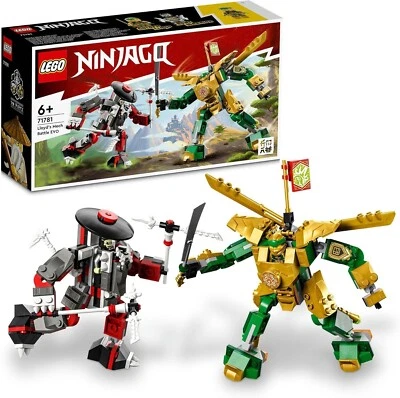 Lego Ninjago Lloyd's Mecha Battle EVO 71781 Adventure Robot Boys Edades 6+ - Imagen 1 de 4
