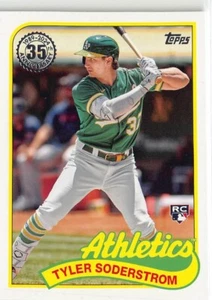 2024 Topps Series 1 - 1989 Topps Baseball Tyler Soderstrom #89B-100 (RC) - Picture 1 of 2