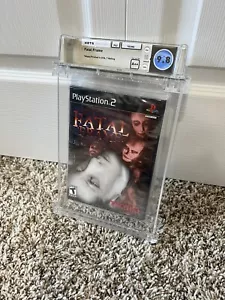 Fatal Frame WATA Graded 9.8 A++ PS2 PlayStation 2 Sealed Y-Seam IMMACULATE GEM - Picture 1 of 9