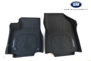 2018-2023 GMC Terrain All Weather Front Floor Liners 84449401 Black OEM GM - Picture 1 of 9