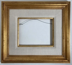 Vintage Fine Gilt Picture Frame Mannys of Denver Painting Frame Fits 8" X 10" - Picture 1 of 24