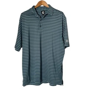 Footjoy Poloshirt Herren Gr. L Baiting Hollow Fox Log Golfschläger Kurzarm - Bild 1 von 11