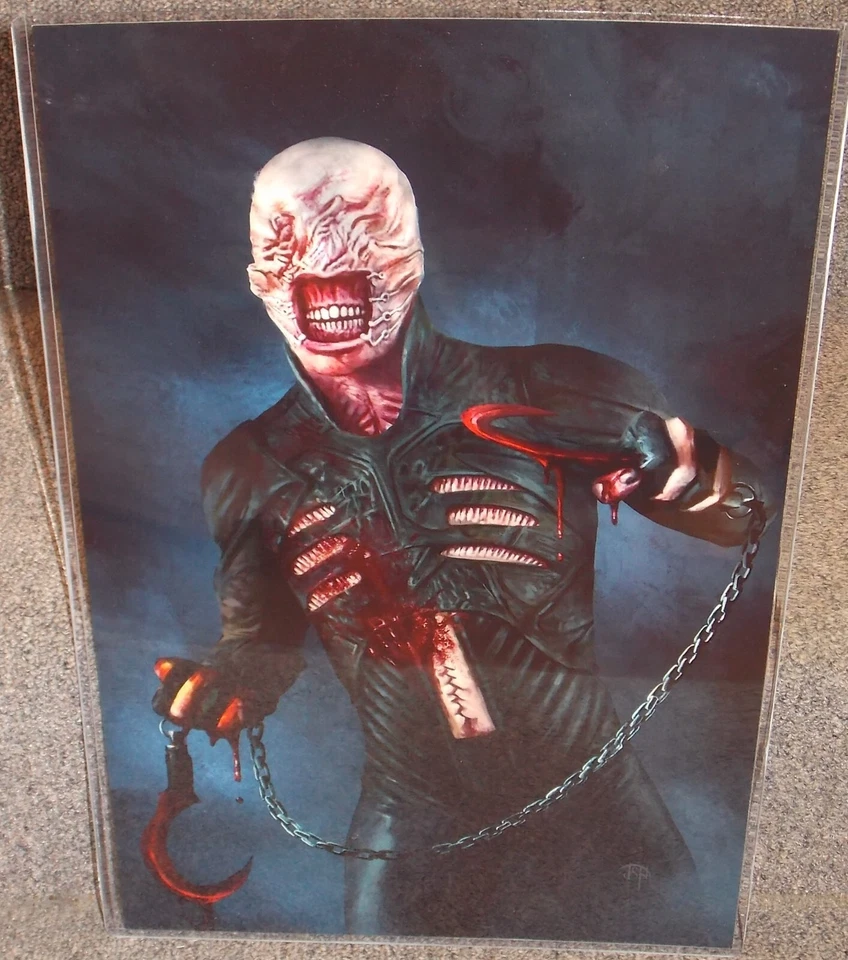 Impressão artística brilhante Hellraiser The Chatterer 11 x 17 pol capa de plástico rígido - Imagem 1 de 1