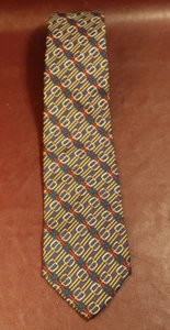 Brooks Brothers Makers All Silk Men's 57" Neck Tie Belt Buckle Theme Multicolor - Picture 1 of 7