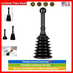 Sink & Drain Plunger for Kitchen Sinks, Bathroom Sinks, Showers, and Bathtubs... - Picture 1 of 5