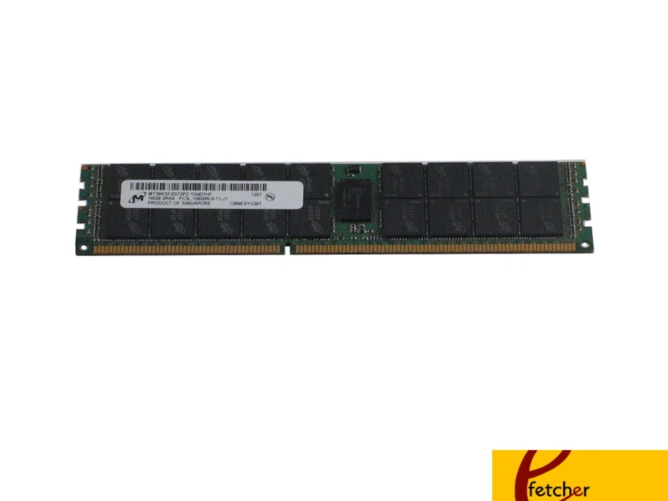632204-001 16 GB DDR3 1333 MHz PC3-10600R Memoria HP DL360 G7, DL380 G7, DL580 G7 y Foto 1 de 1