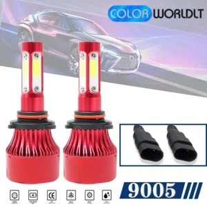 4-Side 9005/HB3/H10/9145 LED Headlight Kits High Power Bulbs 6000K 120W 32000LM - Picture 1 of 12