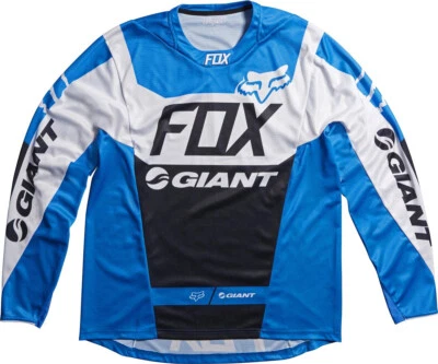 Camiseta deportiva de descenso mediana Fox Demo DH Giant OFERTA $49,95 (PRECIO DE VENTA SUGERIDO POR EL FABRICANTE $129) Foto 1 de 3