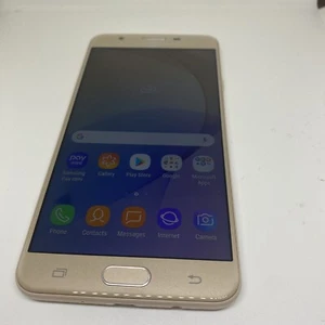 Samsung Galaxy J7 Prime SM-G610 (Dual SIM) 16GB - Gold (Unlocked ) Smartphone - Picture 1 of 3