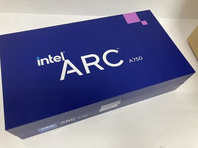 Intel Arc A750 Graphic Card - 8 GB GDDR6 (99am3d) New Sealed in Box - Image 1 of 4