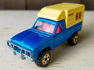 Tomica Toys Toyota Hilux 4WD 1:62 Camping Vehicle Outdoor Blue Made in Japan - Picture 1 of 10