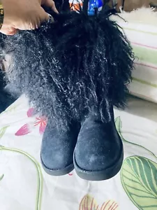 MONGOLIAN UGG LIDA BOOTS SIZE 5 - Picture 1 of 6
