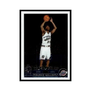 Maurice Williams 2003 Topps Chrome Rookies #151 Utah Jazz Basketball Card NM - Picture 1 of 3