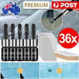 36x Automotive Glass Nano Repair Kit Fluid Tool Car Window Glass Crack Chip - Picture 1 of 9