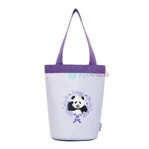 RIVERICH Retro Bucket Bag Casual Handbag Canvas Tote Handbags Lunch Box Bag - Picture 1 of 9