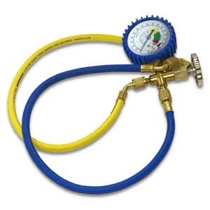Mini Split 5/16 In. R410a Low Side Suction Charging Service Gauge Hose Set Port - Picture 1 of 12