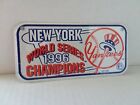New York Yankees World Series 1996 Championship Bicycle Plate "NEW" 