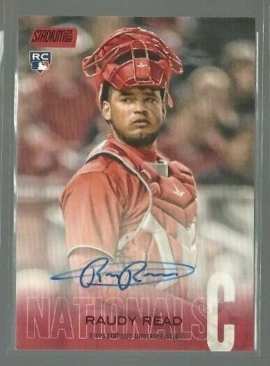 2018 Stadium Club Autographs Red Foil #SCARR Raudy Read 24/50 (ref 65684) - Image 1 of 1
