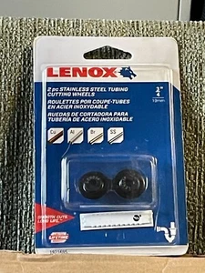 Lenox 2 pc Stainless Steel Tubing Cutter Wheels 3/4" 19mm 1921695 - Picture 1 of 2