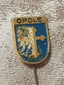 Opole Poland Badge Pin Soviet Propaganda Communism USSR - Picture 1 of 2
