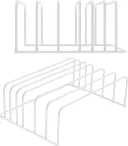 2-Pack Large Cutting Board Organizer Holder Rack Baking Cookie Pan Sheets - Picture 1 of 12