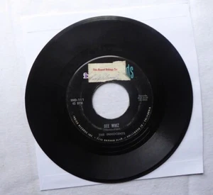 Innocents 45 RPM Record-Gee Whiz - Picture 1 of 2