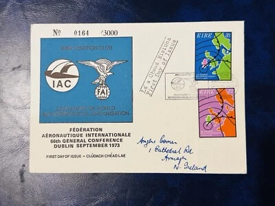 ИРЛАНДИЯ 1973 ОГРАНИЧЕННЫЙ ВЫПУСК FDC СТОЛЕТИЕ ВСЕМИРНОЙ МЕТЕОРОЛОГИЧЕСКОЙ ОРГАНИЗАЦИИ ⭐ - Изображение 1 из 2