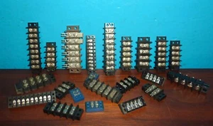 Lot Kulka Cinch Jones Barrier Strips Terminal Blocks DIY Amp Transmitter Tuner 7 - Picture 1 of 2