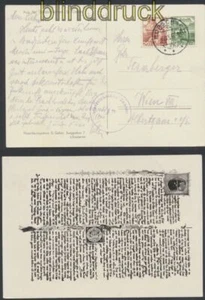 Schweiz Auslands-Zensur-Karte Rohrschach 1949 Österreichische Zensur (44978) - Bild 1 von 1