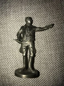 Shoe Salesman The Saturday Evening Post Pewter Figurine GAY PARIS 1980 Mint - Picture 1 of 7