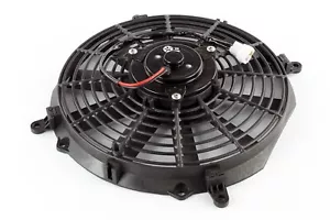 Stoney Racing 12" 120W Push Universal Electric Radiator Cooling Fan 12V Slimline - Picture 1 of 2