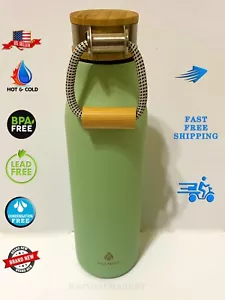 Manna Ascend Vacuum Insulated Double Walled Steel Bottle 18oz Cold 18Hr Hot 8Hr - Picture 1 of 14