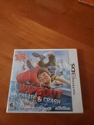 Nintendo 3DS: Wipeout: Create & Crash~ Brand New~Still Sealed - Image 1 of 4