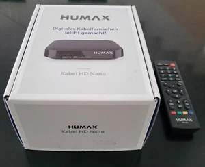 Humax Kabel HD Nano HD-Kabel Receiver incl. Fernsteuerung und Kabel - Bild 1 von 2
