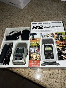 Zoom H2 Handy Portable Stereo Recorder  NEW IN BOX + 4GB SD Memory Card - Picture 1 of 6