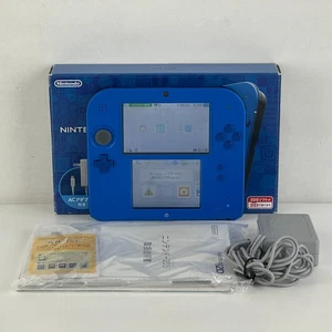 Nintendo 2DS Blue FTR-S-BCAA Original Console NTSC-J - Imagen 1 de 10